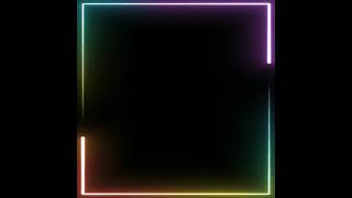 Black Screen Colorful Edge Lines Overlay HD II Black Screen Template II Alightmotion II Kinemaster screenshot 5