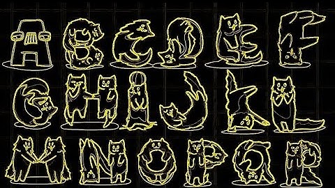 ALPHABET LORE transformed from cats but its vocoded to Gangsta