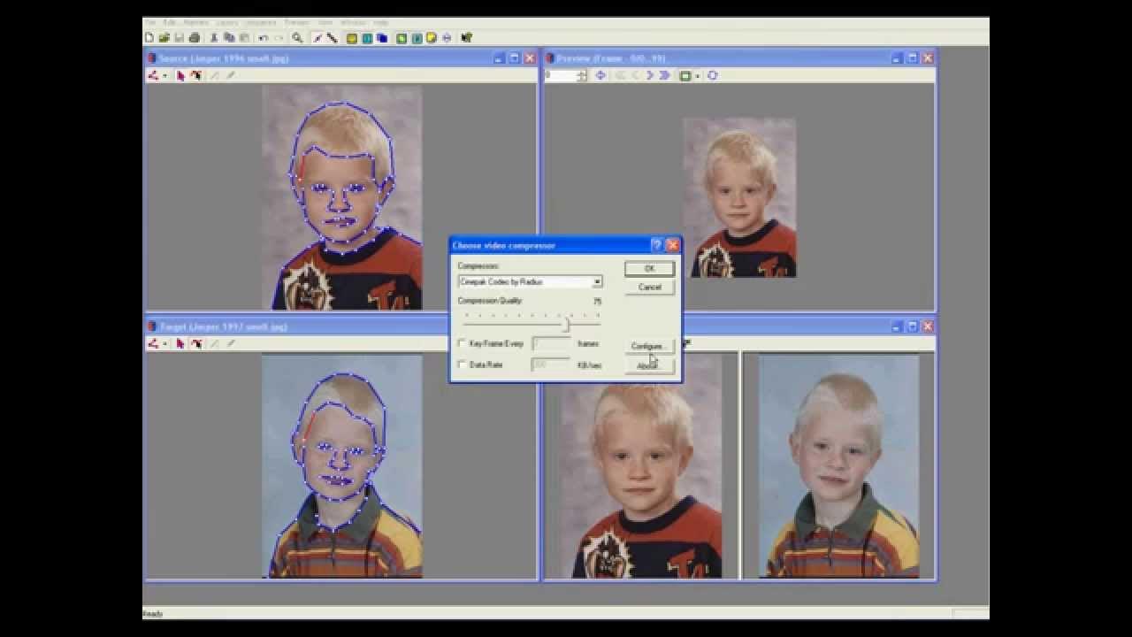 Making of Age Progression Morph YouTube