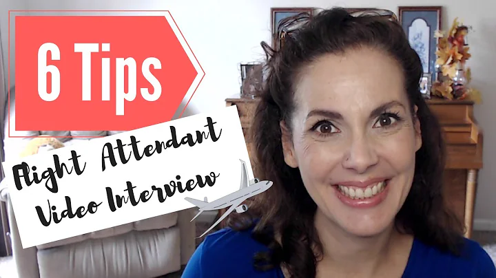 6 Tips for your Flight Attendant Video Interview