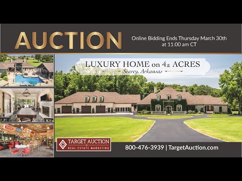 Target Auction Co. Announces Luxury Home Auction in Searcy, Arkansas