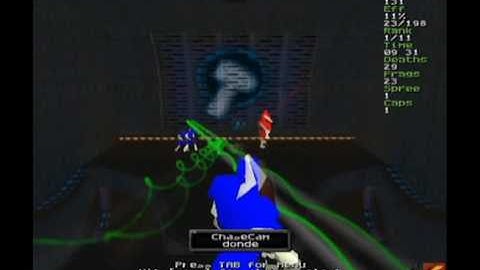 Blue Base Defense 2016 Slippery When Wet map by Hafhead Quake II CTF RailwarZ