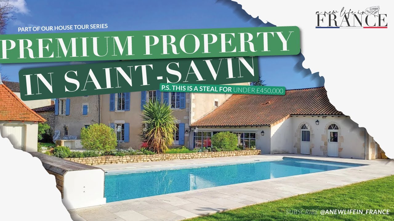 Premium property in Saint-Savin, France | Could be yours for less than £450K