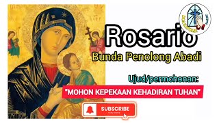 Download lagu HARI KE-21 🌏 ROSARIO BUNDA PENOLONG ABADI 🔴 Mohon Kepekaan Kehadiran Tuhan‼️