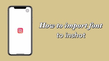🪴 HOW TO IMPORT FONT TO INSHOT || TUTORIAL EDITING || IOS 📱