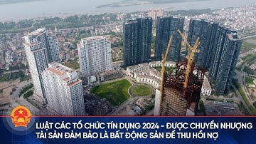 Luật Các tổ chức tín dụng 2024 - Được chuyển nhượng tài sản đảm bảo là bất động sản để thu hồi nợ