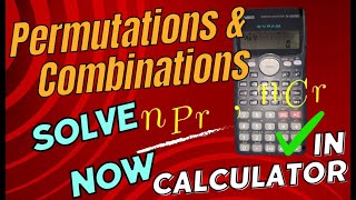 How to calculate Permutations in calculator