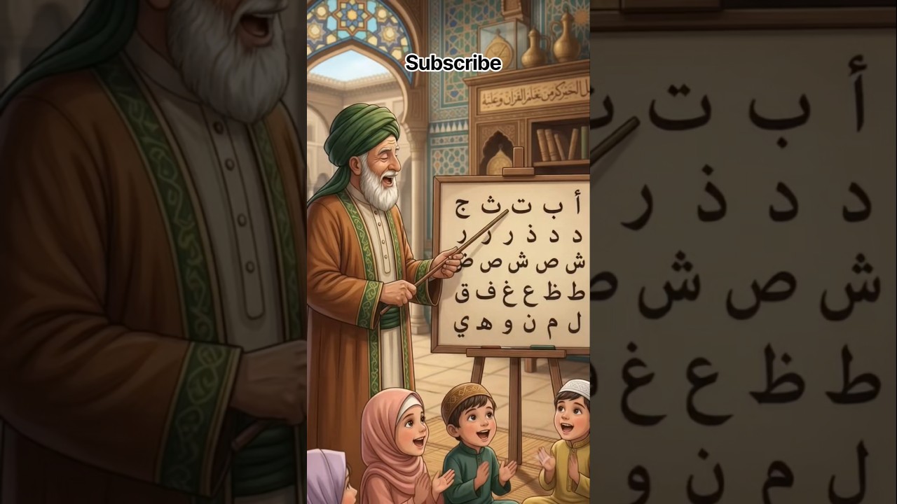 ✨ Alif Baa Taa 🌟 Arabic Alphabet Song🎵Cute Kids Fun Islamic Learning #Shorts #Viral #ArabicAlphabet
