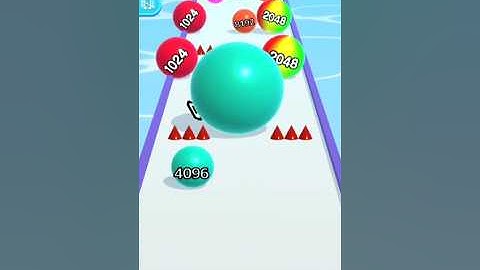 Ball Run 2048 New Update #androidgame #iosgameplay #gaming #shorts