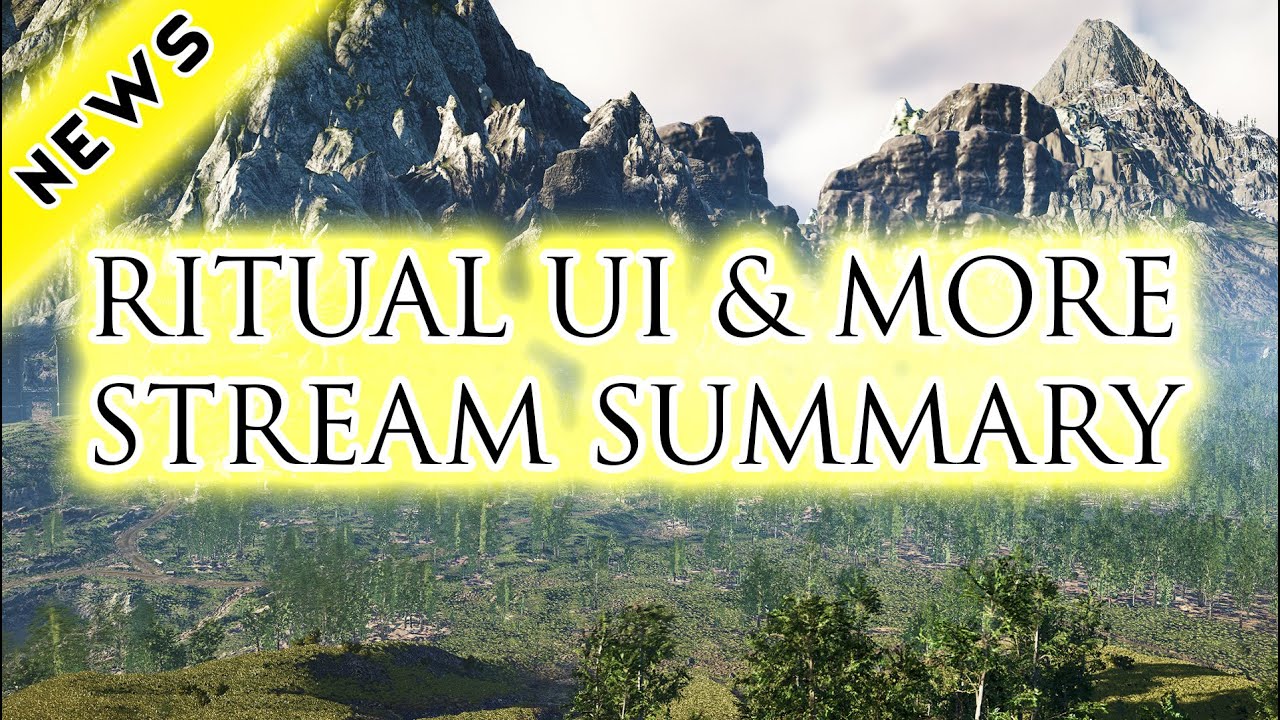 Mortal Online 2 Constructible Rituals Stream Summary 4K Necromancy