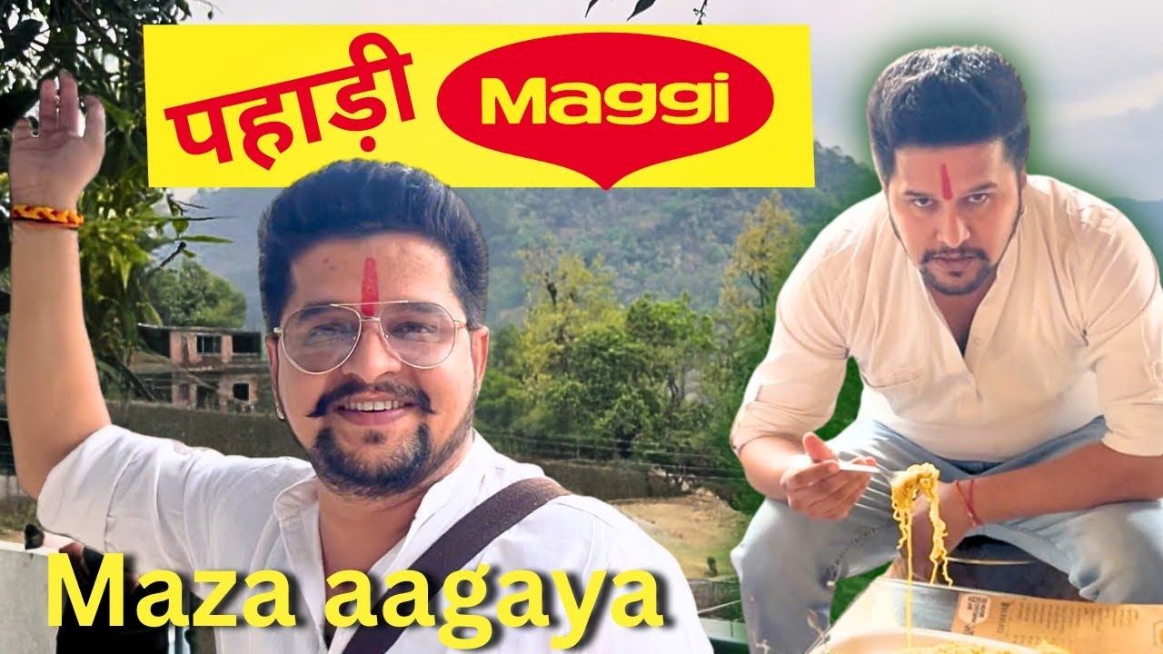 Khud Banayi Maggi, Woh Bhi Pahadon Mein! 😂