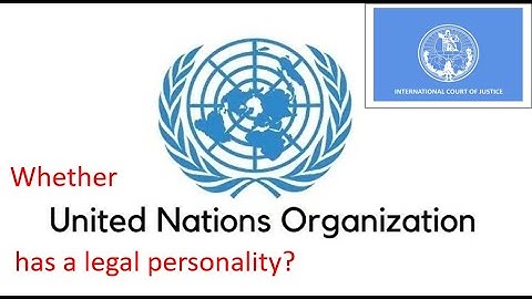 Reparation for Injuries Suffered in Services of United Nations | Explained |Public International Law