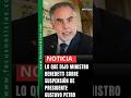 NOTICIA | Esto Dijo el MINISTRO BENEDETTI Sobre Suspensión del Presidente Petro #FocusNoticias