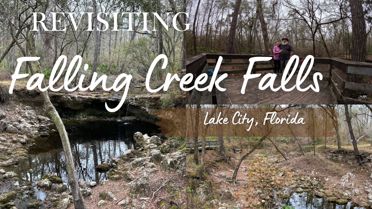 Revisiting Lake City, Florida's waterfall at Falling Creek ... - YouTube