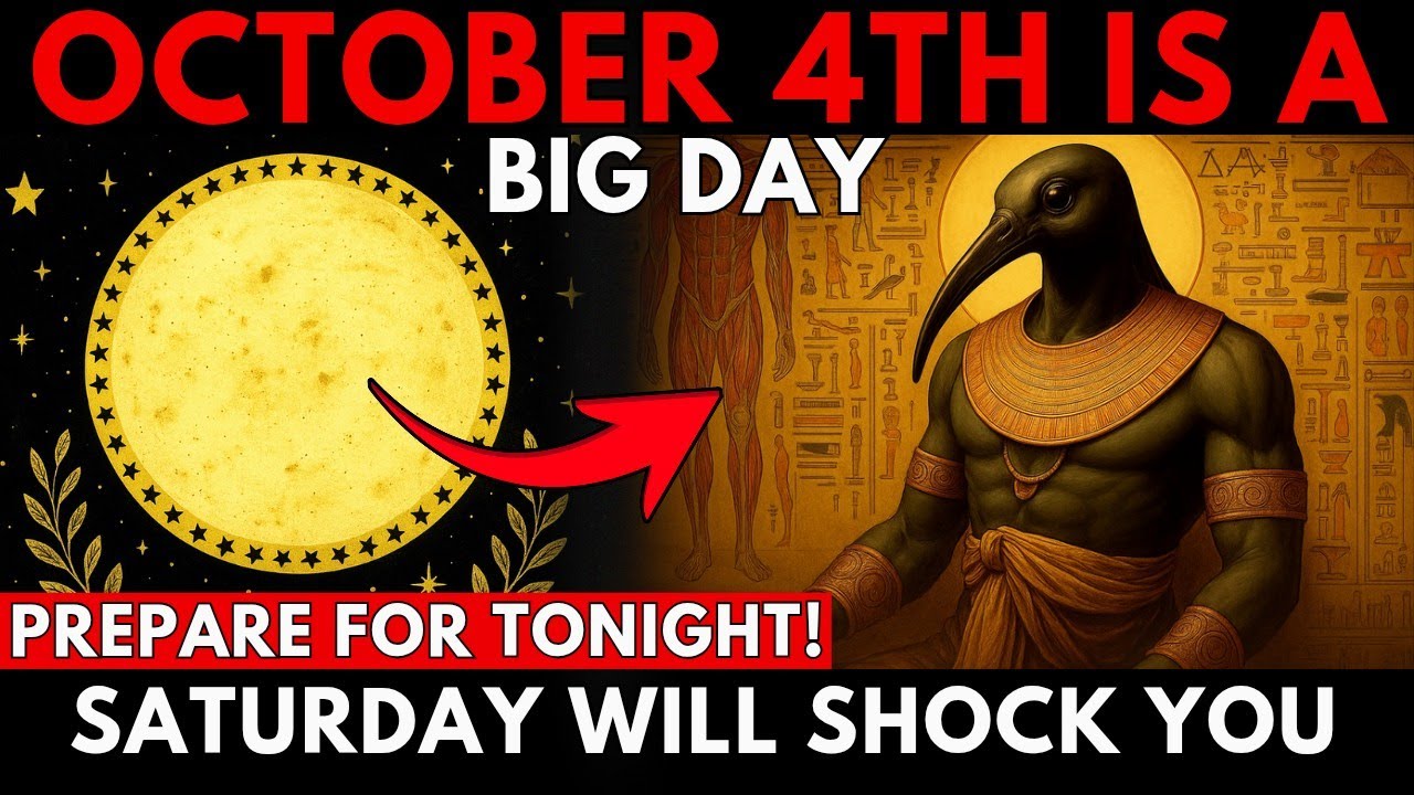 🚨 ОБЯЗАТЕЛЬНО К ПРОСМОТРУ до завтра: срочные предупреждения о Луне на 4 октября 2025 года — не пр...