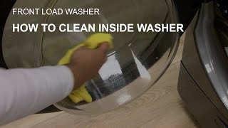 Cleaning Inside Front Load Washer with Affresh