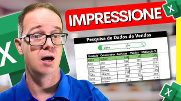 Como Fazer Barra de Pesquisa no Excel Passo a Passo (Truques)