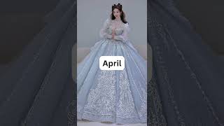 Choose a Princess Dress 👗 According to Your Birth Month 🎂✨ | Viral Trend 2026
