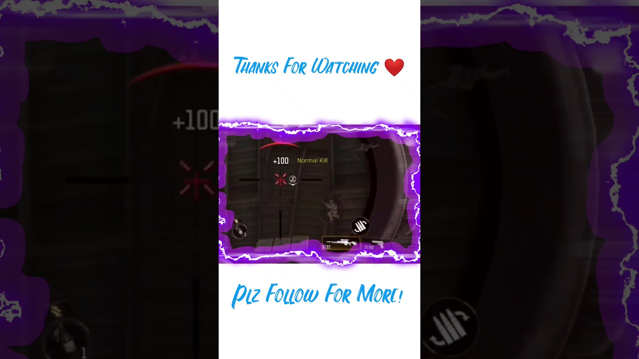 COD Mobile 1v1 Gameplay Sniper Montage 