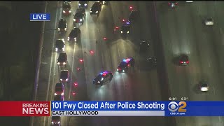 101 Freeway Closed After Police Shooting