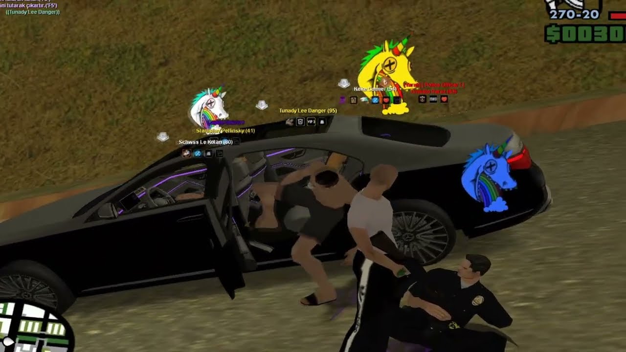 UNİCORN OYUNCULARINI ZORLARKEN 4.BANI YİYOM (www.unicorn-roleplay.com)