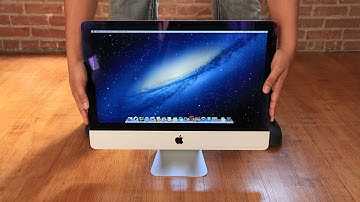 21.5" iMac Unboxing (Late 2012)
