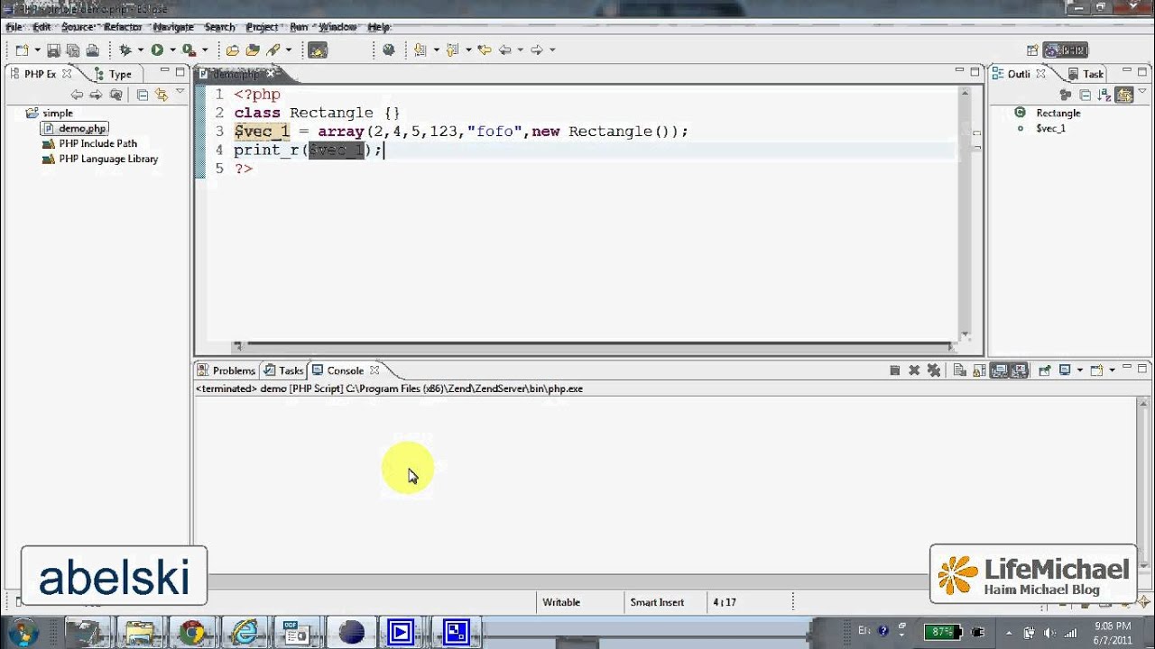 The print_r Function in - YouTube