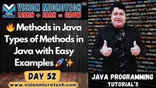 🔥 Methods in Java | Types of Methods in Java with Easy Examples 🚀 ✨