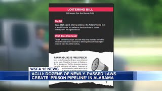 ACLU: Dozens of newly-passed laws create 'prison pipeline' in Alabama