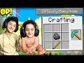 MY LITTLE BROTHER BECAME BABY TO BEAT MINECRAFT