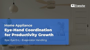 【TransferTech】Robotic Handling of Evaporators Supported by Robust 3D Vision |Home Appliance Industry