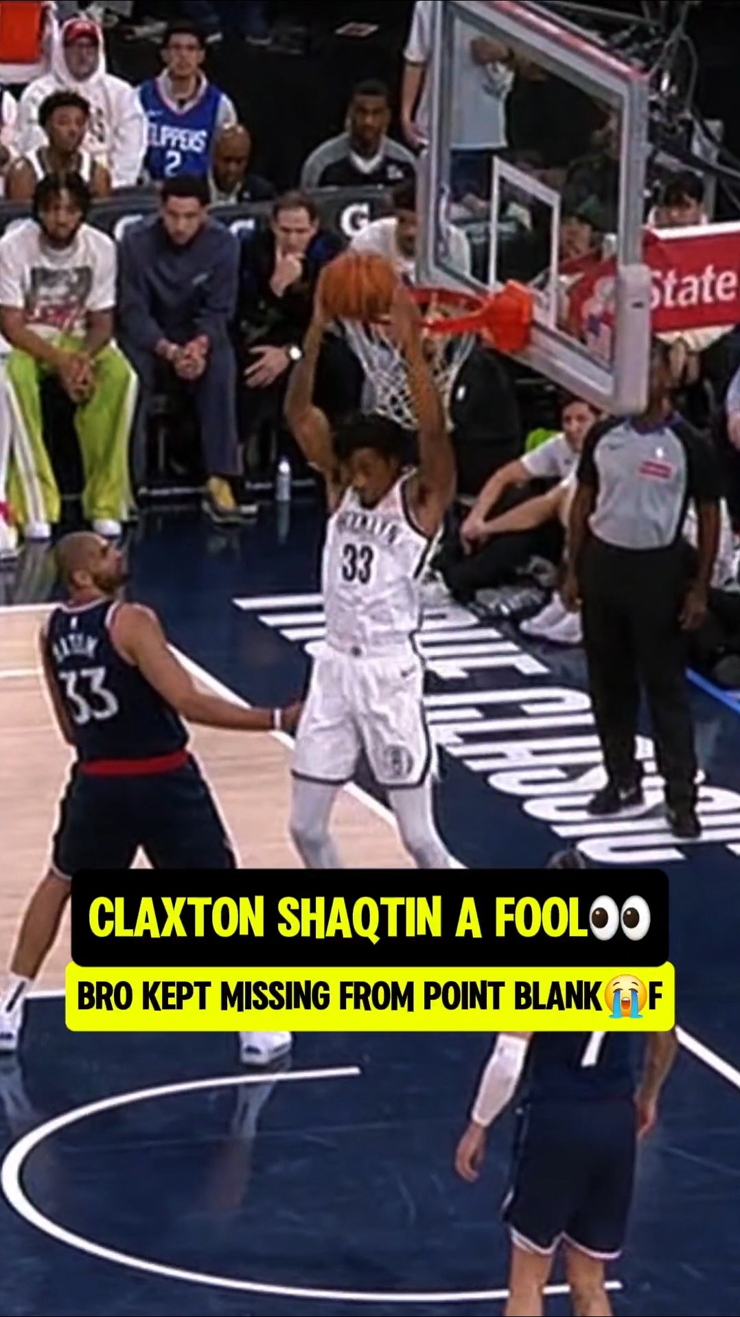 OH NO CLAXTON ??