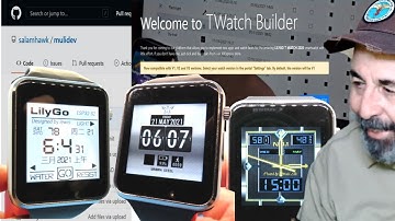 New TTGO T-Watch 2020 Apps