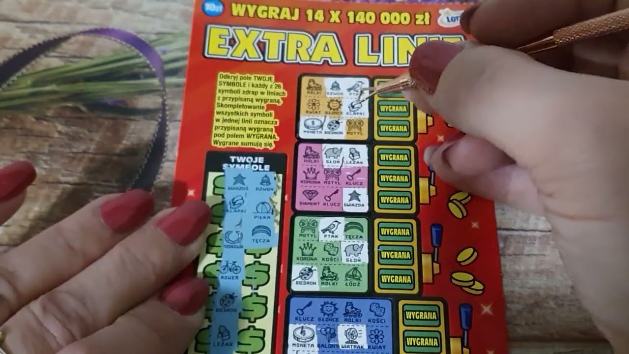 Zdrapki # 806 Extra linie cała paczka cześć 3🎲