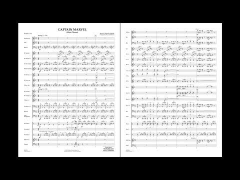 Captain Marvel (Main Theme) by Pinar Toprak/arr. Paul Murtha