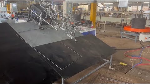 2D CNC Wire Bending and Welding Machine for 1200x600mm Square Frame