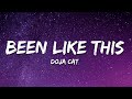 Doja Cat Been Like This Lyrics