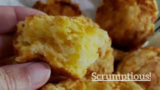Homemade Sour Cream Cheddar Biscuits Recipe: EASY