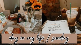 day in my life | sunday