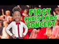 Kirah's First Christmas Concert