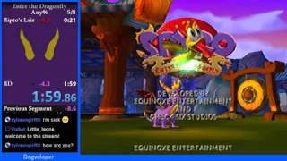 Spyro EtD Spedrun.(1:59.86)