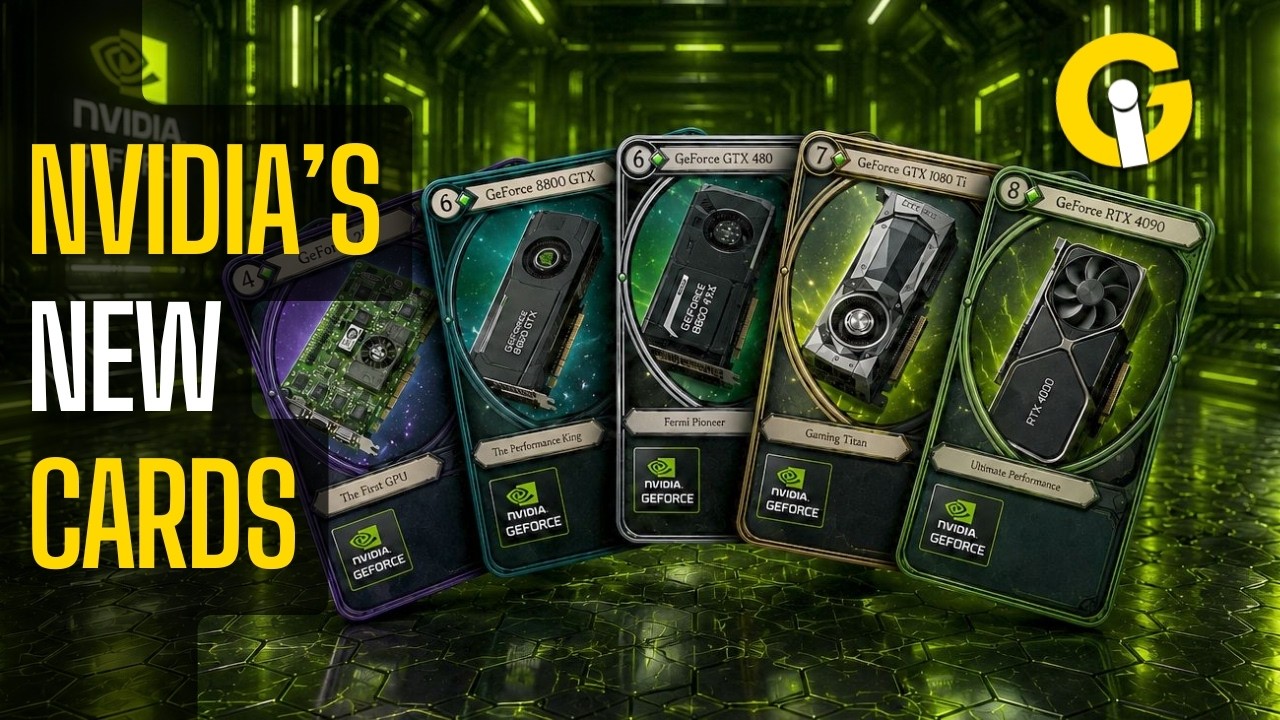 NVIDIA Has Announced “GeForce Trading Cards” For Gamers - YouTube