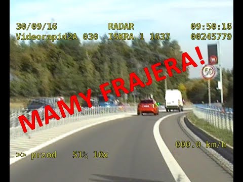 POLICJANT DO KIEROWCY: "MAMY FRAJERA" - PRÓBA WCIŚNIĘCIA MANDATU