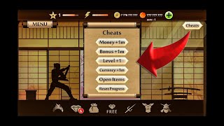CHEATS UNLIMITED COINS,GERMS AND LEVELS ||SHADOW FIGHT 2|| GAMEPLAY+MOD FILE+TUTORIAL (2020) screenshot 2