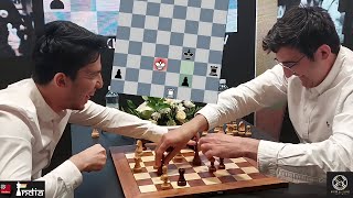 An INTENSE rook endgame finishes with a SMILE | Jakhongir Vakhidov vs Vladimir Kramnik
