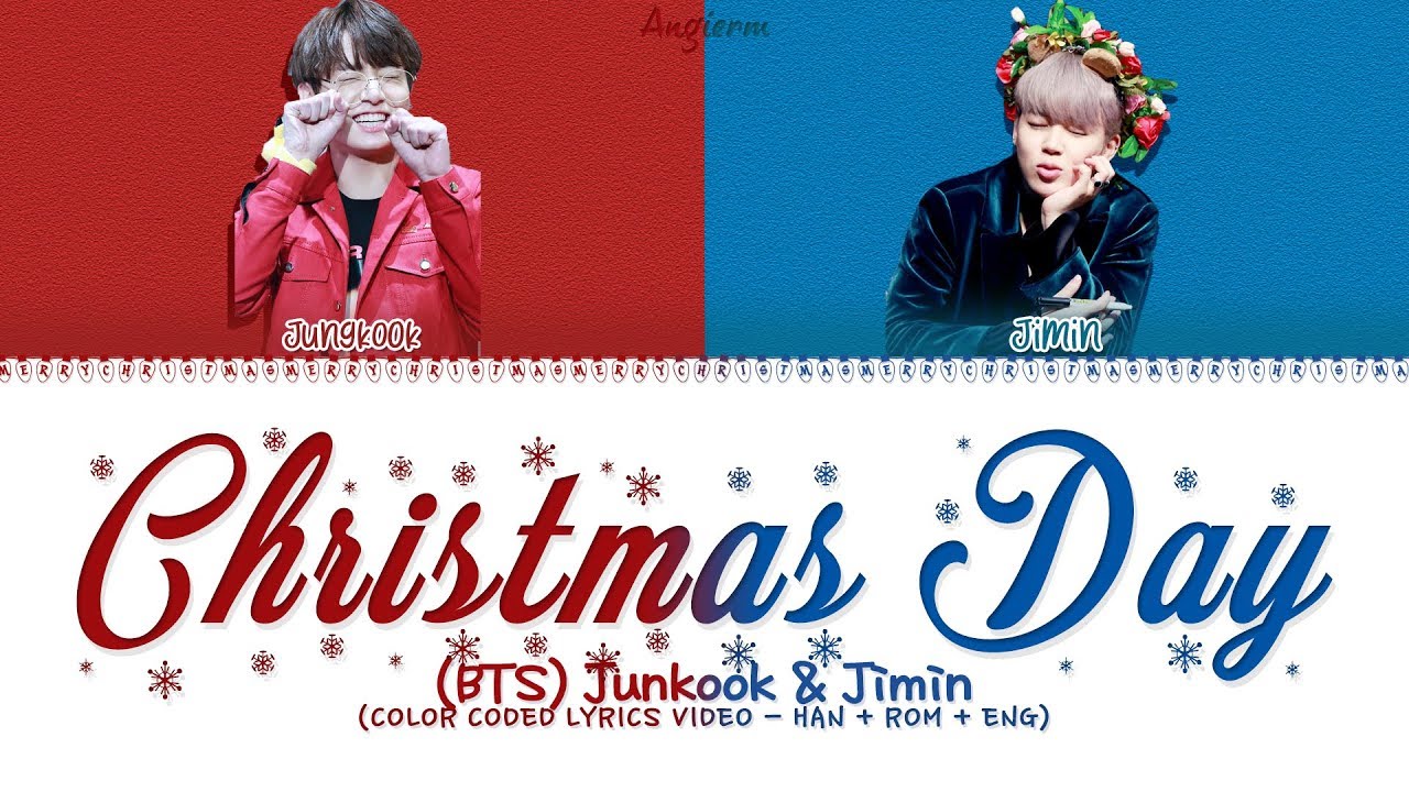 BTS Jimin & Jungkook - 'Christmas Day' LYRICS (Color Coded Lyrics Han/Rom/Eng/가사) - YouTube