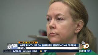 Wife appeals sentence for husband's murder