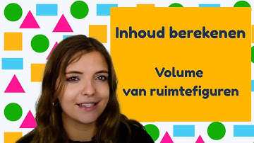Inhoud - Volume van ruimtefiguren berekenen│BijlesHuis