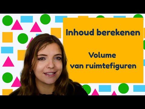 Video: Het volume van de figuur is afhankelijk van het seizoen