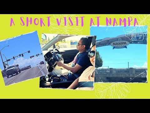 SHORT TRIP AT NAMPA  || USA || HUSBAND TALKING TO MY CHANNEL AT 1ST TIME